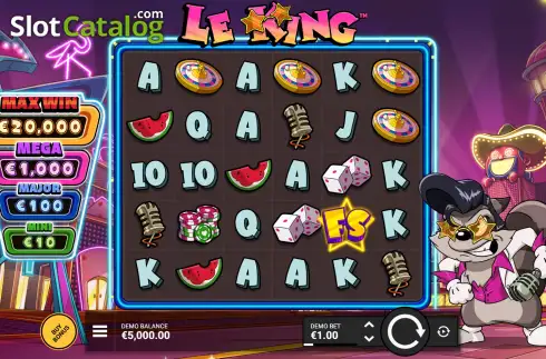 Скрин3. Le King слот