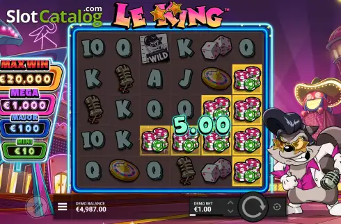 Скрин5. Le King слот