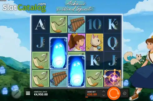 Скрин5. Aiko and the Wind Spirit слот