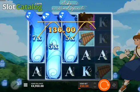 Скрин6. Aiko and the Wind Spirit слот