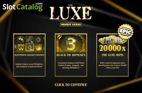 Скрин2. The Luxe слот