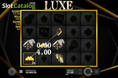 Скрин4. The Luxe слот