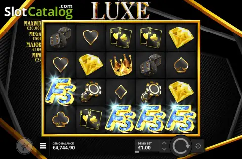 Скрин8. The Luxe слот