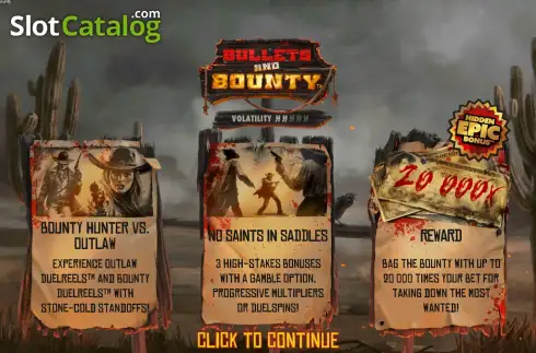 Скрин2. Bullets and Bounty слот