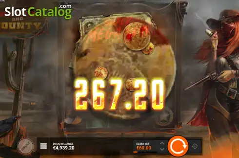 Скрин8. Bullets and Bounty слот
