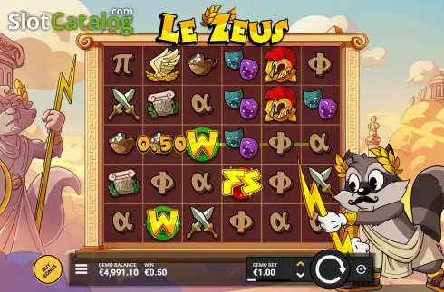 Скрин4. Le Zeus слот