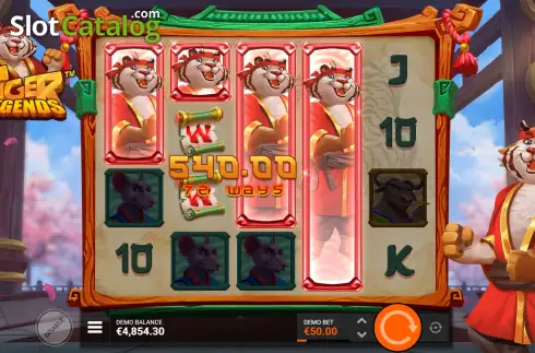 Скрин6. Tiger Legends слот