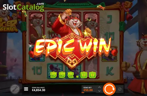 Скрин7. Tiger Legends слот