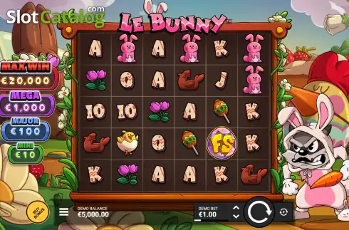 Скрин2. Le Bunny слот