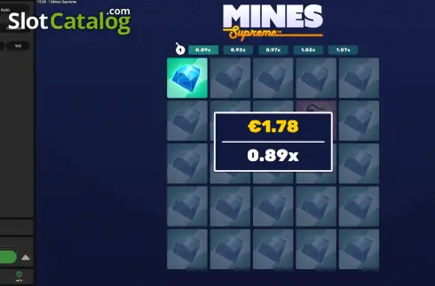 Скрин3. Mines Supreme слот