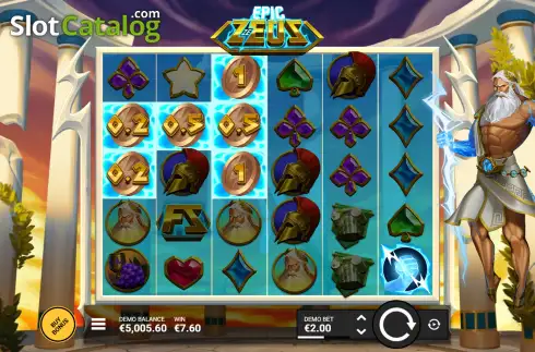 Скрин3. Epic Ze Zeus слот
