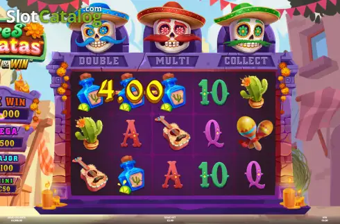 Скрин3. Tres Pinatas Hold & Win слот