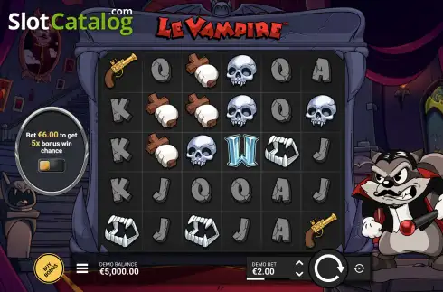 Скрин2. Le Vampire слот