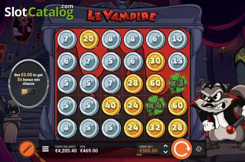 Скрин3. Le Vampire слот