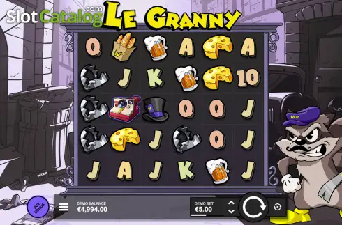 Скрин2. Le Granny слот