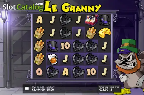 Скрин3. Le Granny слот