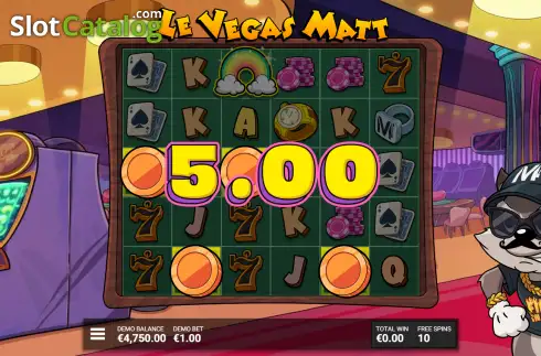 Скрин3. Le Vegas Matt слот