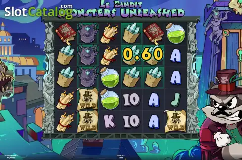 Скрин3. Le Bandit Monsters Unleashed слот