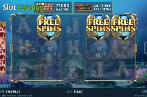Скрин7. Atlantis The Forgotten Kingdom слот