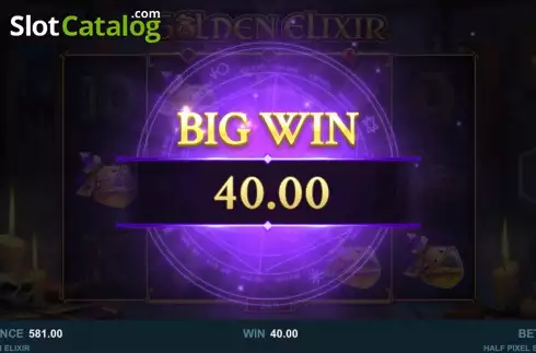 Скрин5. Golden Elixir слот