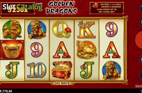 Скрин2. Golden Dragons (Hammertime) слот