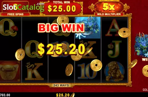 Скрин7. Golden Dragons (Hammertime) слот
