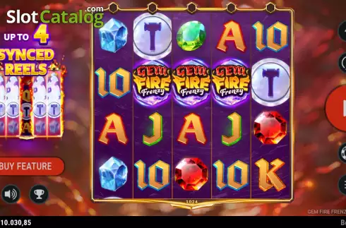 Скрин3. Gem Fire Frenzy слот