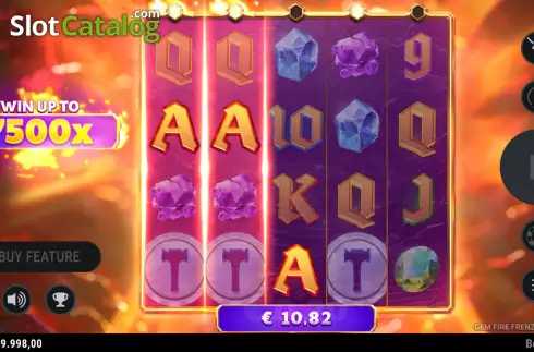 Скрин5. Gem Fire Frenzy слот