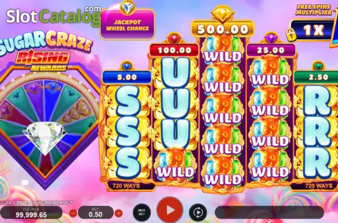 Скрин2. Sugar Craze Rising Rewards слот
