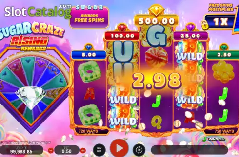Скрин3. Sugar Craze Rising Rewards слот