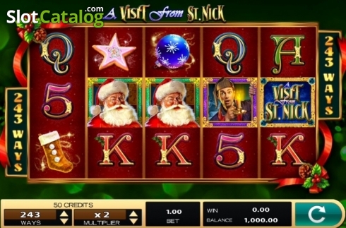 Скрин2. A Visit from St. Nick слот