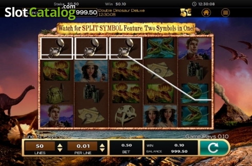 Скрин6. Double Dinosaur Deluxe слот