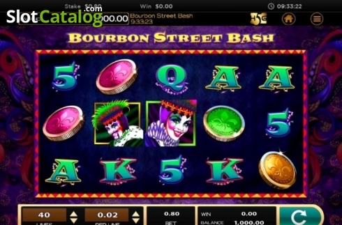 Скрин2. Bourbon Street Bash слот