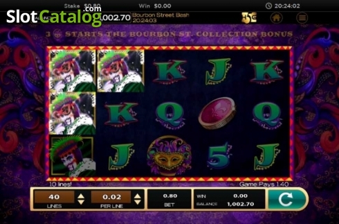 Скрин4. Bourbon Street Bash слот