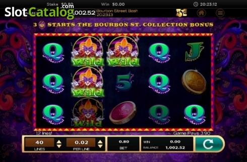 Скрин6. Bourbon Street Bash слот