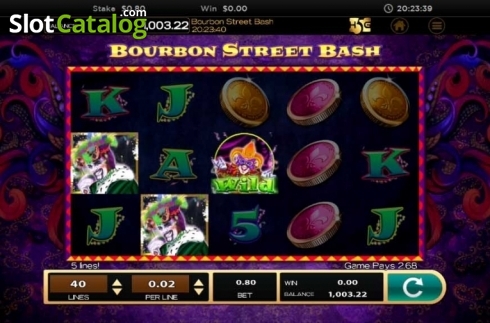 Скрин7. Bourbon Street Bash слот