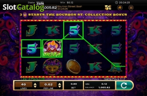 Скрин8. Bourbon Street Bash слот