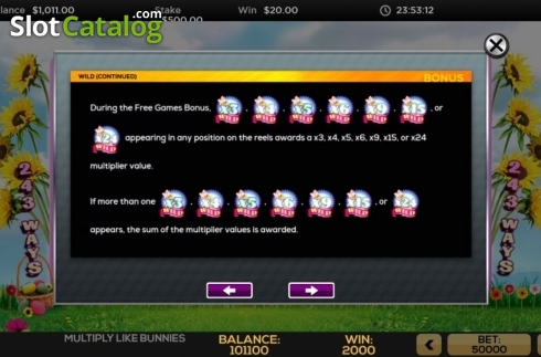 Скрин8. Multiply Like Bunnies слот