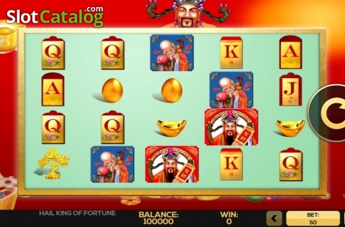 Скрин2. Hail King of Fortune слот