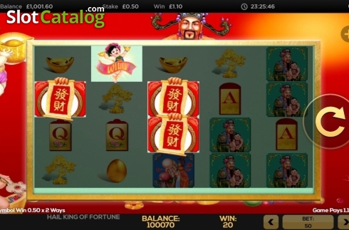 Скрин4. Hail King of Fortune слот