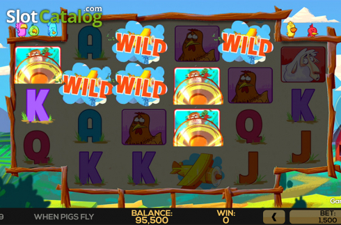 Скрин4. When Pigs Fly (High 5 Games) слот