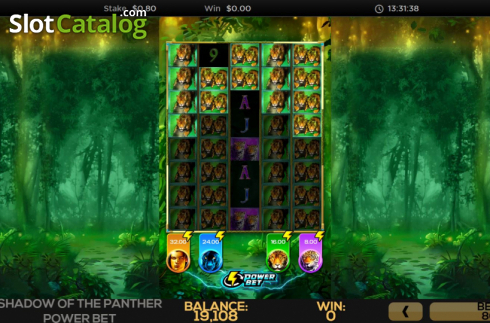 Скрин4. Shadow of the Panther Power Bet слот