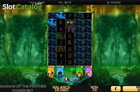 Скрин5. Shadow of the Panther Power Bet слот