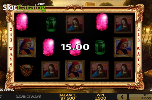Скрин3. DaVinci Ways слот