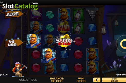 Скрин4. Goldstruck слот