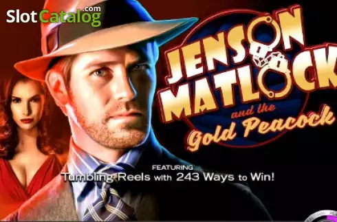 Jenson Matlock and the Gold Peacock логотип