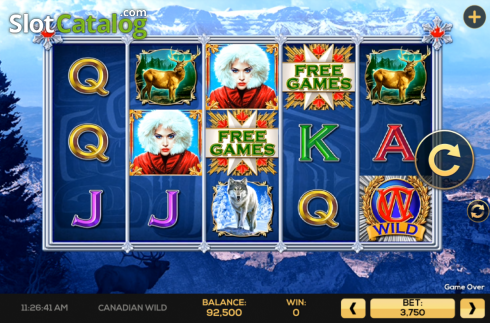 Скрин3. Canadian Wild слот