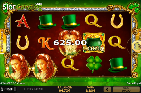 Скрин5. Lucky Lassie слот