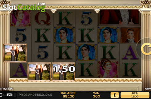 Скрин5. Pride and Prejudice слот