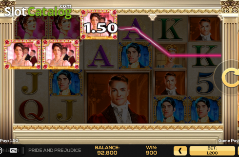 Скрин6. Pride and Prejudice слот